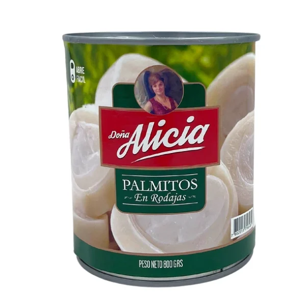 Palmitos en Rodajas 800 gr