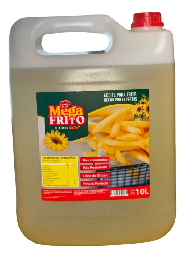 Aceite Mega Frito 10 Lts