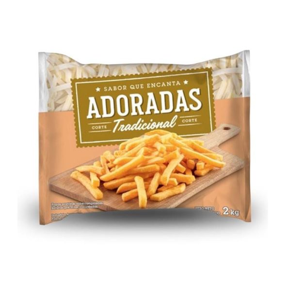 PAPA PRE-FRITA 10MM ADORADAS 2KG