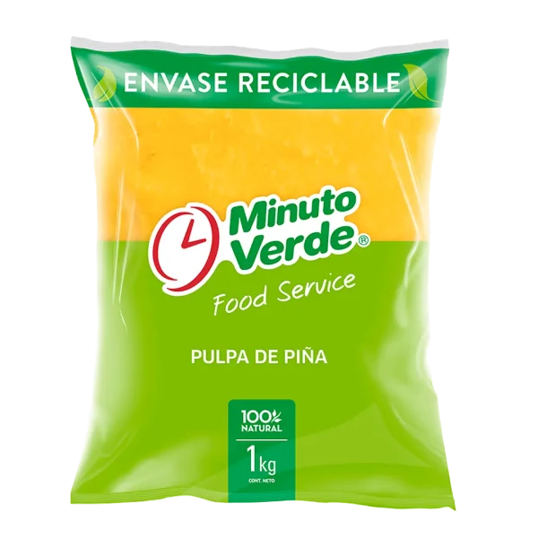 PULPA PIÑA MINUTO VERDE BOLSA 1KG