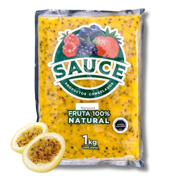 PULPA MARACUYA C/PEPA EL SAUCE 1 KILO