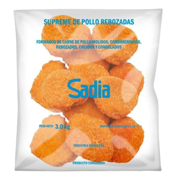 SUPREME DE POLLO REBOZADA SADIA // BOLSA 3KG