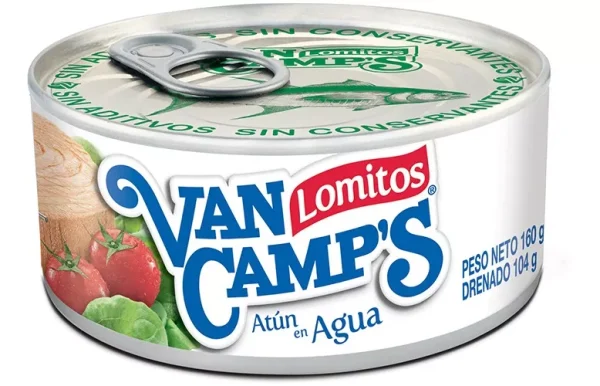 (C*48)ATUN VAN CAMP'S AL AGUA UNID *160 GRS