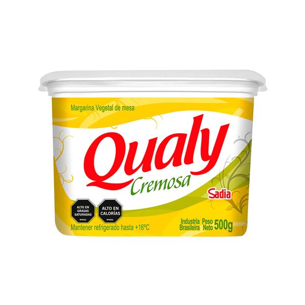 MARGARINA QUALY CREMOSA // CAJA 12UNID 500 GRS