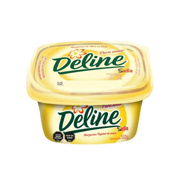 MARGARINA DELINE CAJA 12UNID *500GRS