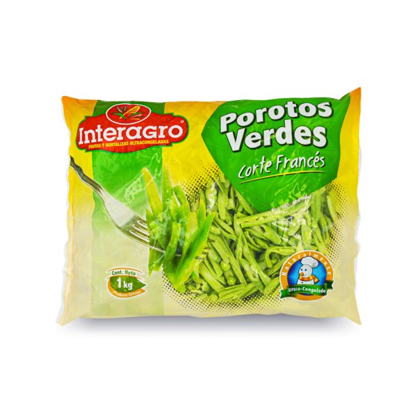 (C*10)POROTO VERDE C/F F/S BOLSA *1 KG INTE