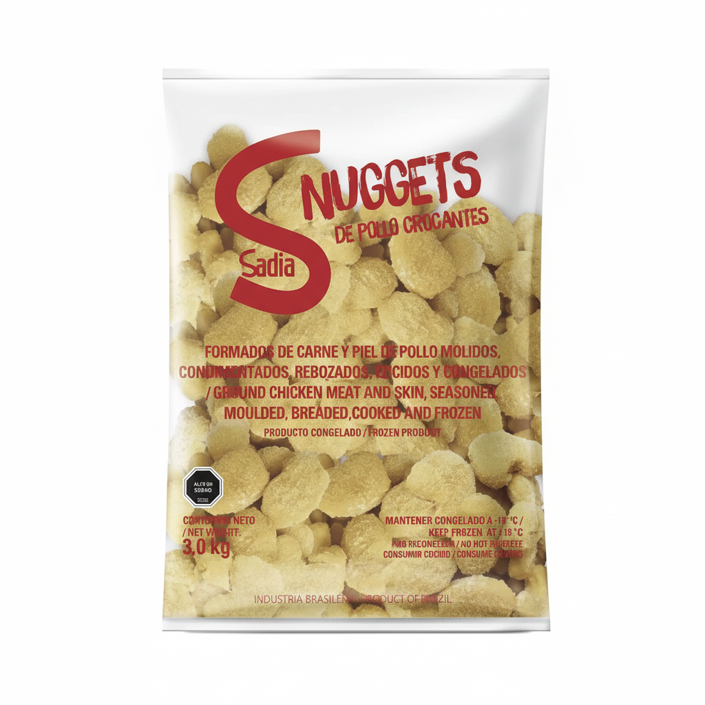 NUGGET CROCANTE SADIA BOLSA 3KG