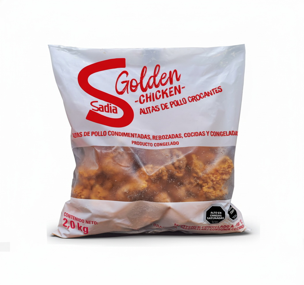 ALITAS DE POLLO REBOZADAS BOLSA 2 KILOS